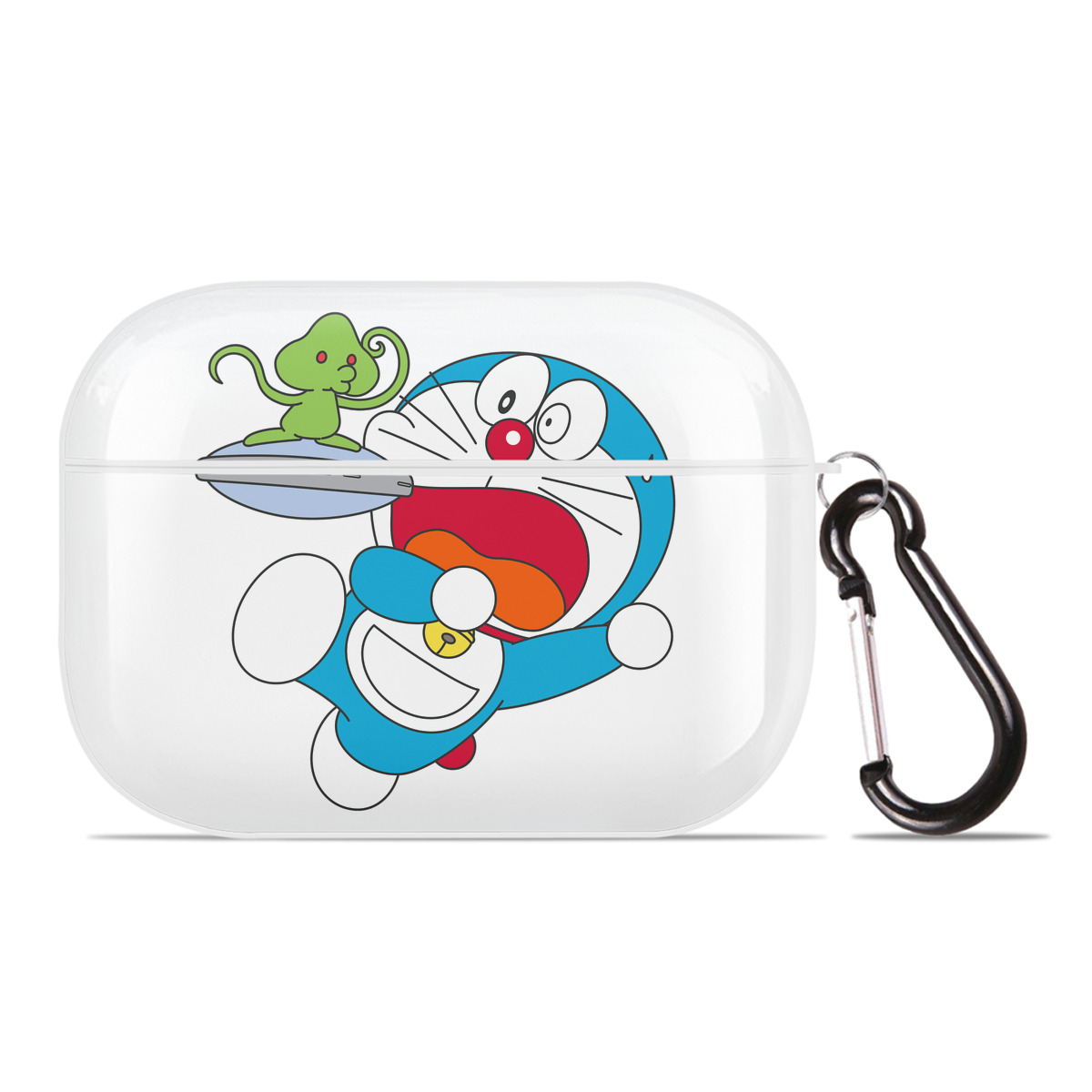 （画像用） ドラえもん Doraemon 【AirPods Pro用】ハードシェル保護ケース 耐衝撃・防指紋・カラビナ付き商品仕様
