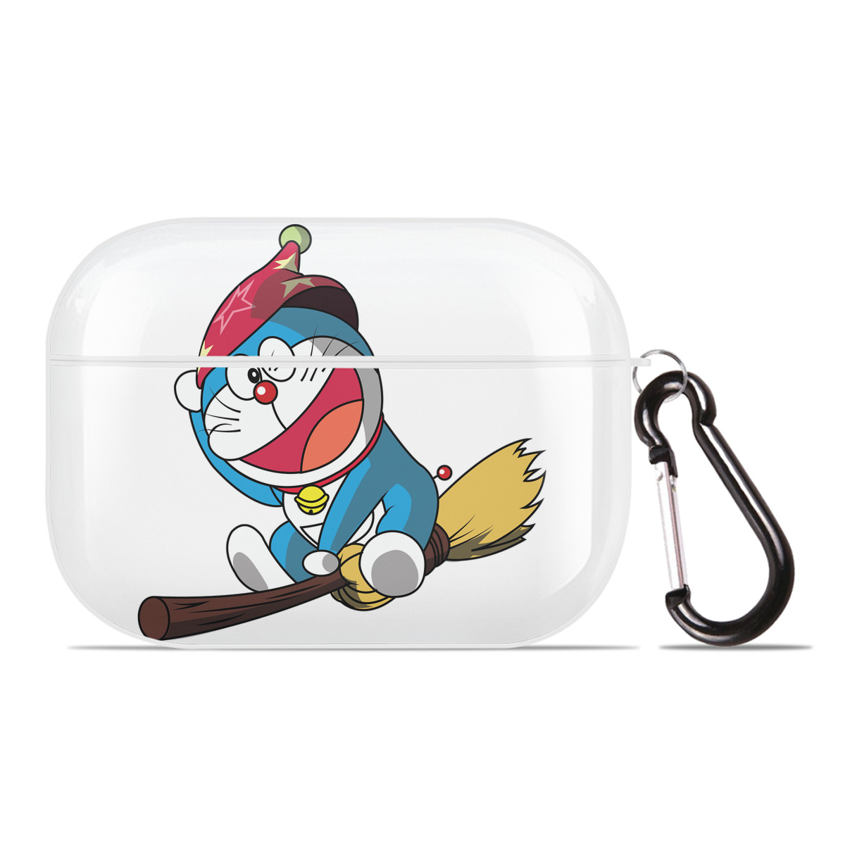 （画像用） ドラえもん Doraemon 【AirPods Pro用】ハードシェル保護ケース 耐衝撃・防指紋・カラビナ付き商品仕様