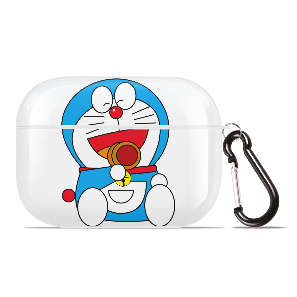 （画像用） ドラえもん Doraemon 【AirPods Pro用】ハードシェル保護ケース 耐衝撃・防指紋・カラビナ付き商品仕様