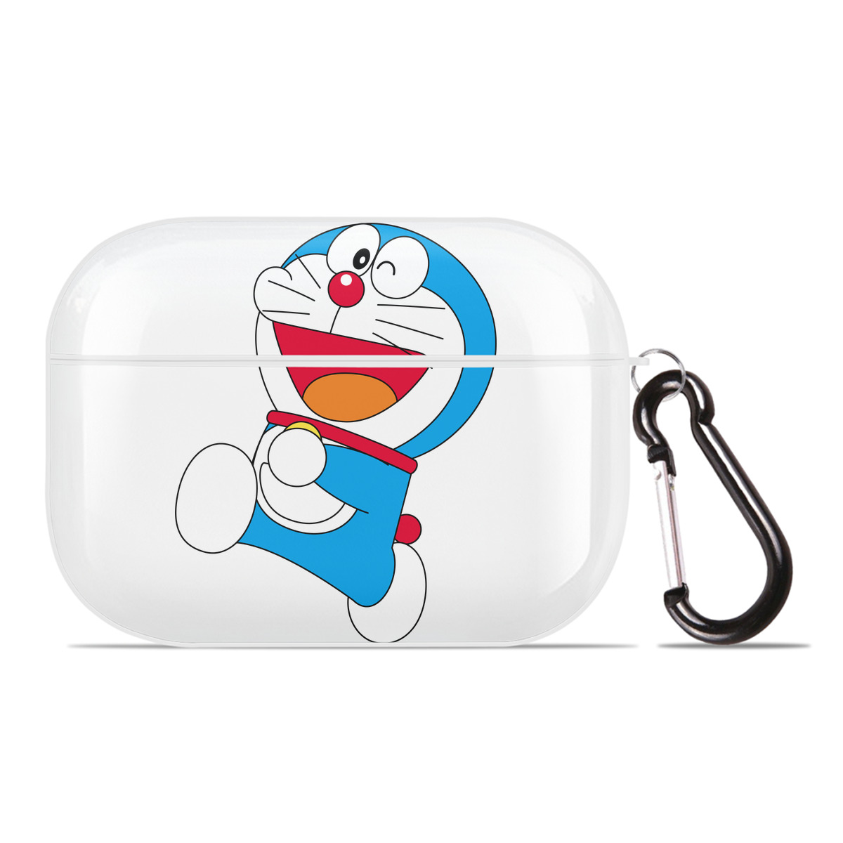 （画像用） ドラえもん Doraemon 【AirPods Pro用】ハードシェル保護ケース 耐衝撃・防指紋・カラビナ付き商品仕様