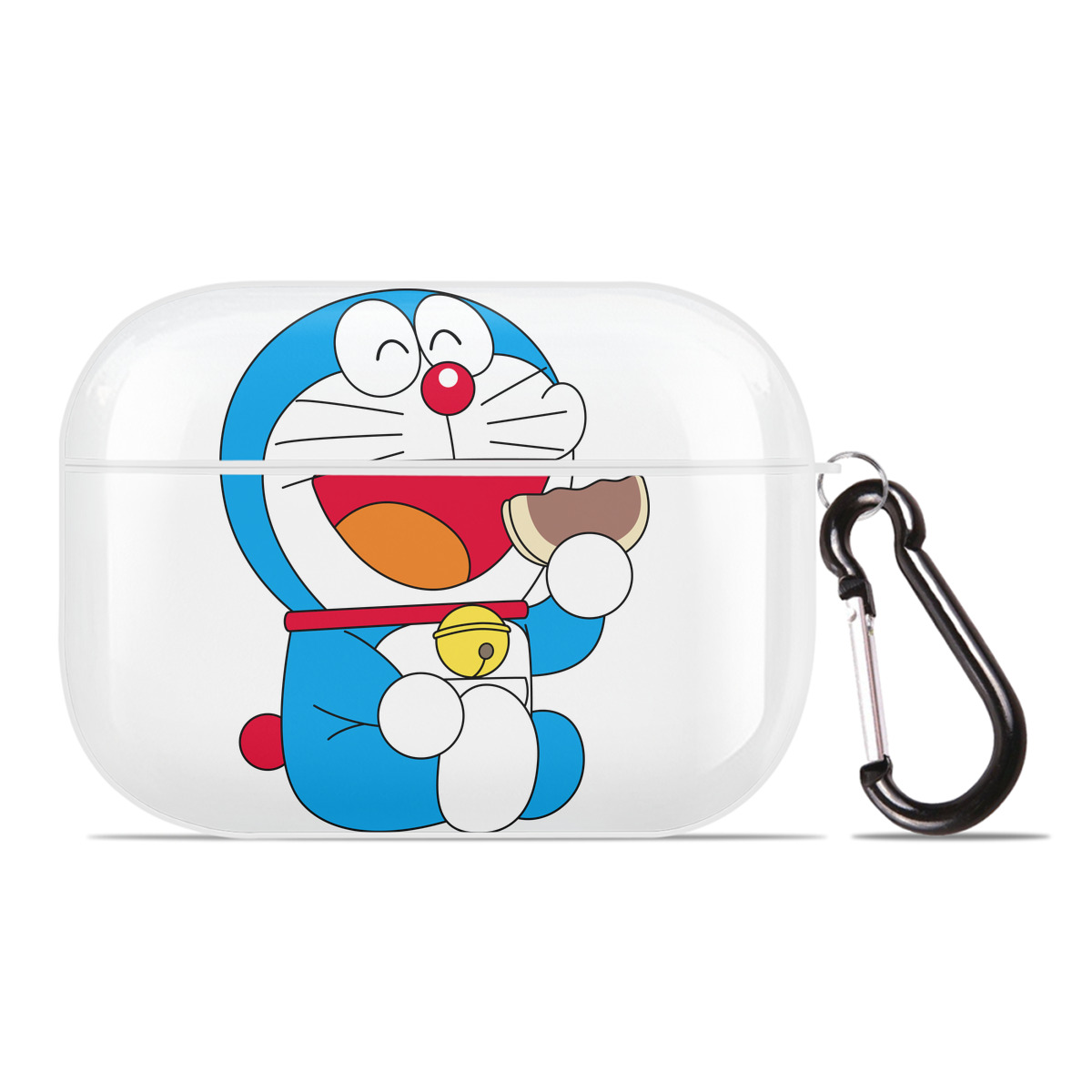 （画像用） ドラえもん Doraemon 【AirPods Pro用】ハードシェル保護ケース 耐衝撃・防指紋・カラビナ付き商品仕様
