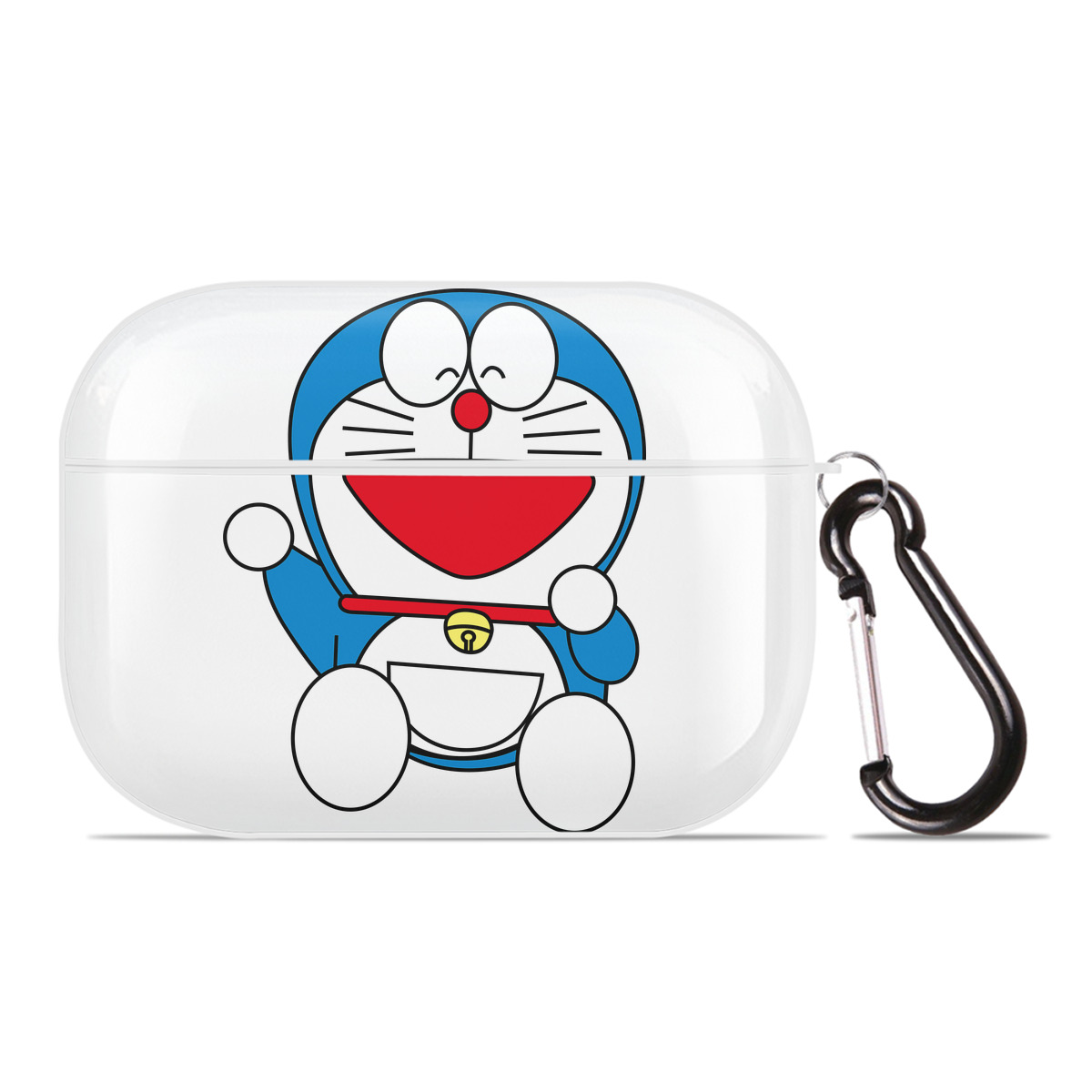 （画像用） ドラえもん Doraemon 【AirPods Pro用】ハードシェル保護ケース 耐衝撃・防指紋・カラビナ付き商品仕様