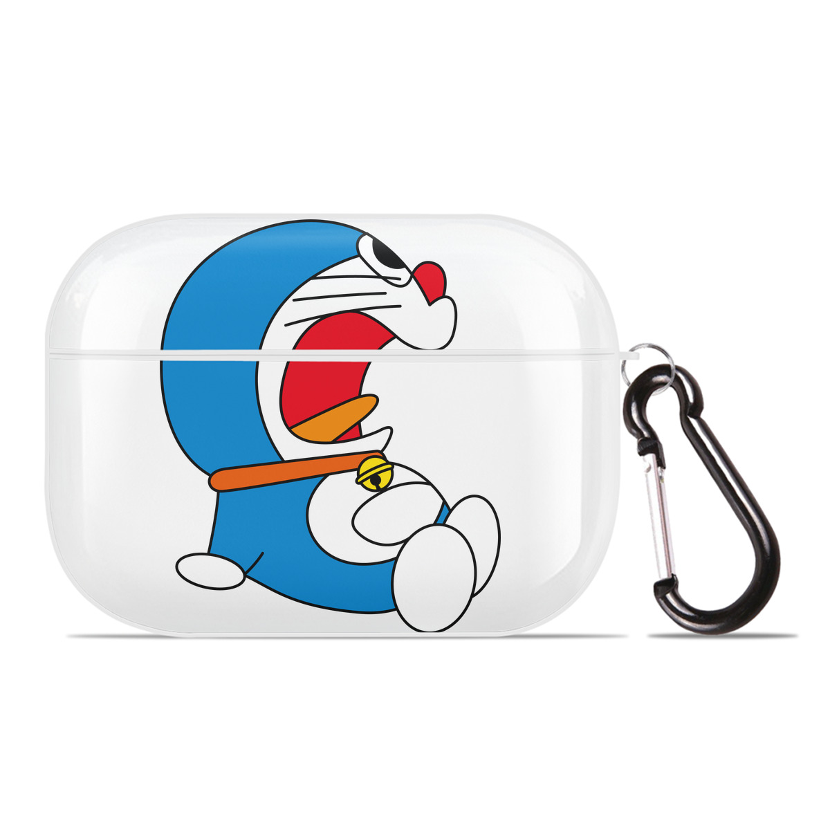 （画像用） ドラえもん Doraemon 【AirPods Pro用】ハードシェル保護ケース 耐衝撃・防指紋・カラビナ付き商品仕様