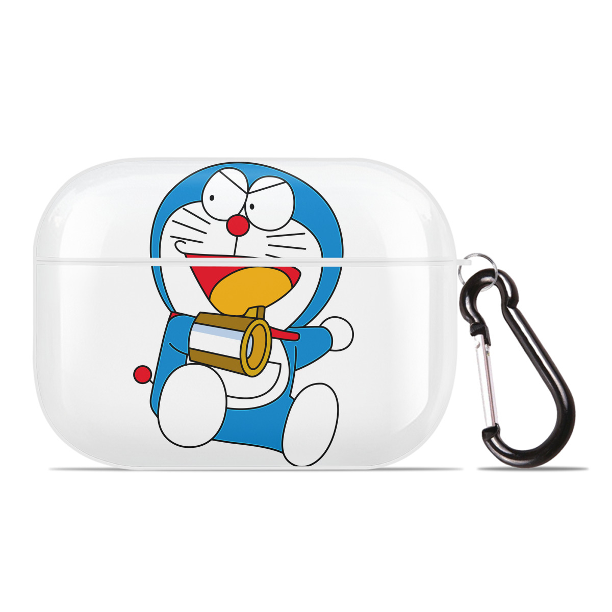 （画像用） ドラえもん Doraemon 【AirPods Pro用】ハードシェル保護ケース 耐衝撃・防指紋・カラビナ付き商品仕様