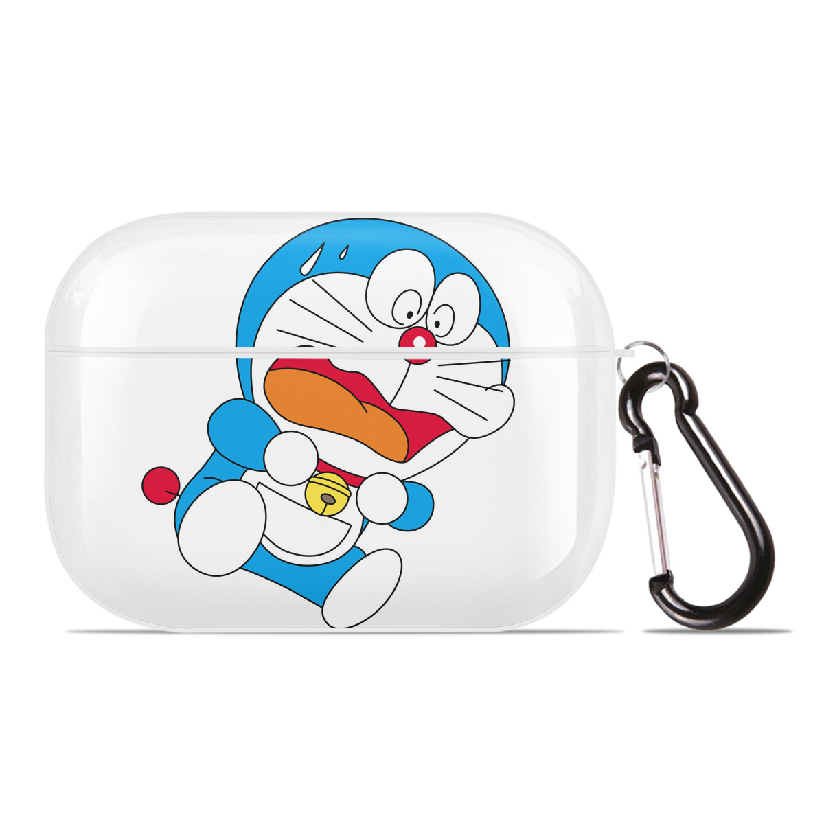 （画像用） ドラえもん Doraemon 【AirPods Pro用】ハードシェル保護ケース 耐衝撃・防指紋・カラビナ付き商品仕様