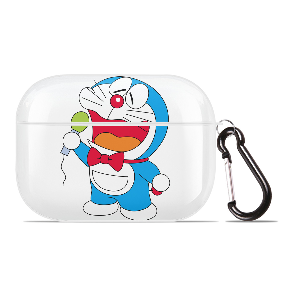 （画像用） ドラえもん Doraemon 【AirPods Pro用】ハードシェル保護ケース 耐衝撃・防指紋・カラビナ付き商品仕様