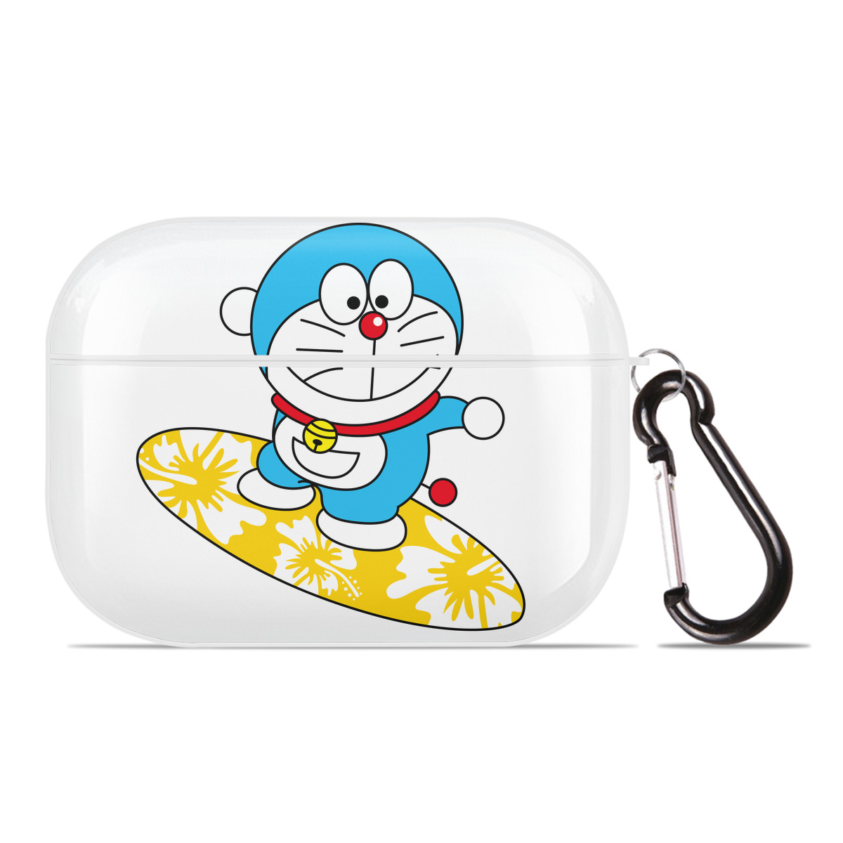 （画像用） ドラえもん Doraemon 【AirPods Pro用】ハードシェル保護ケース 耐衝撃・防指紋・カラビナ付き商品仕様