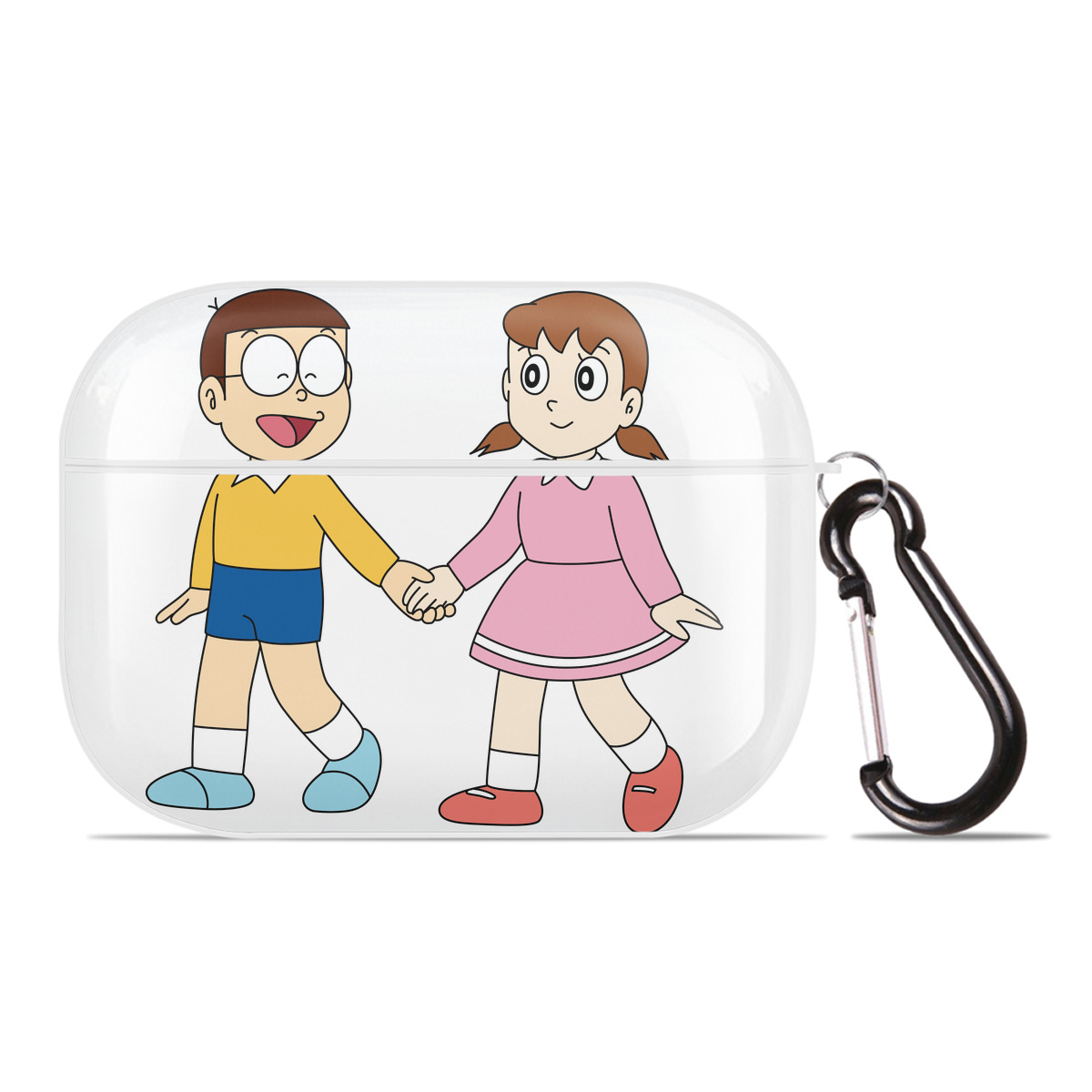 （画像用） ドラえもん 野比 のび太 Doraemon Nobita Nobi 【AirPods Pro用】ハードシェル保護ケース 耐衝撃・防指紋・カラビナ付き商品仕様