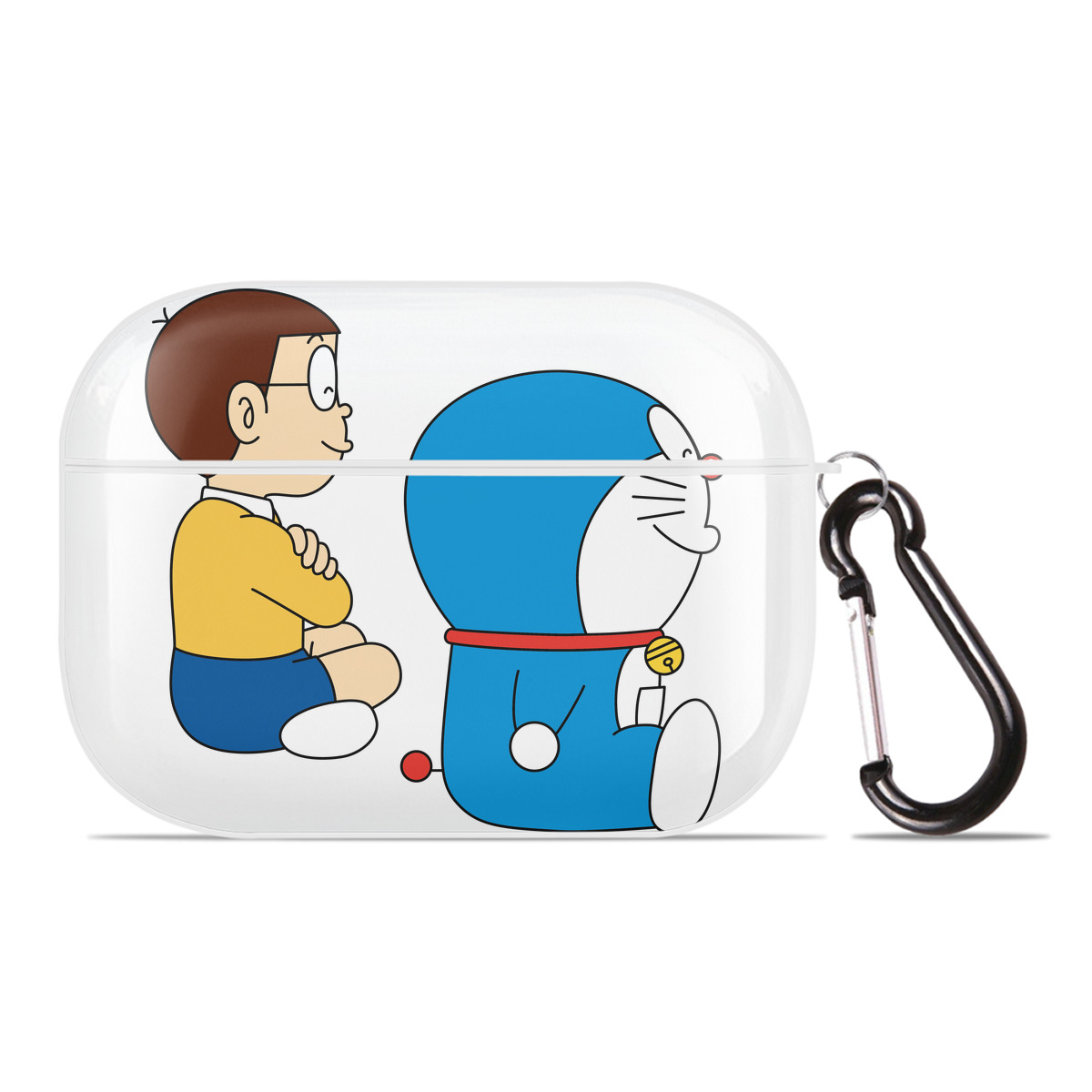 （画像用） ドラえもん 野比 のび太 Doraemon Nobita Nobi 【AirPods Pro用】ハードシェル保護ケース 耐衝撃・防指紋・カラビナ付き商品仕様