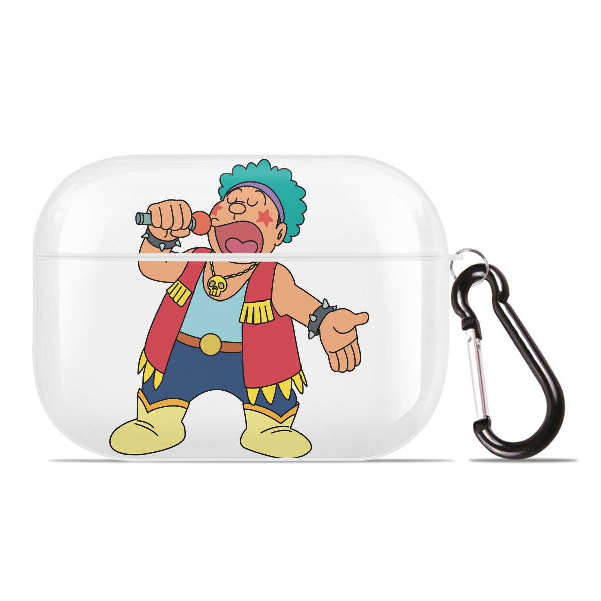 （画像用） ドラえもん 剛田武 Doraemon Gouta Takeshi 【AirPods Pro用】ハードシェル保護ケース 耐衝撃・防指紋・カラビナ付き商品仕様