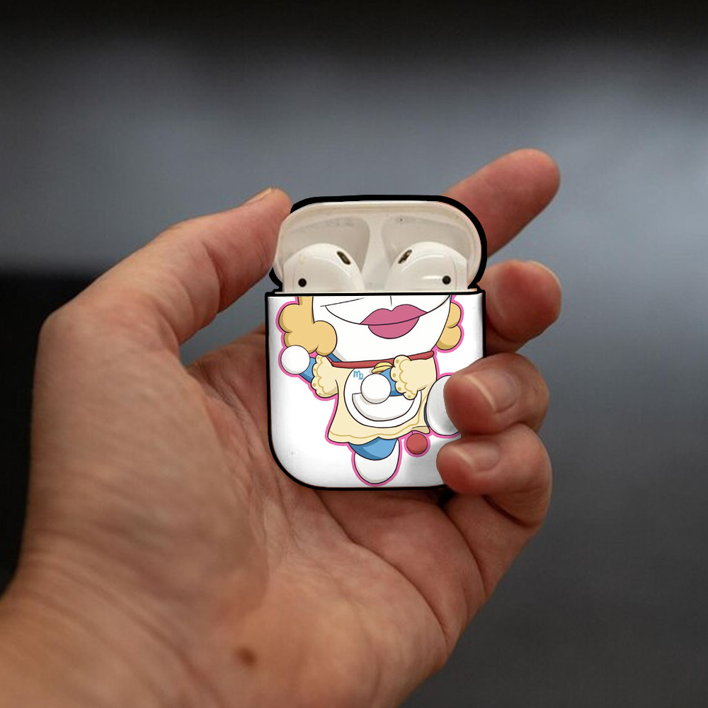 ドラえもん Doraemon AirPods 第2世代保護ケース ハードシェル ブラック 耐衝撃・防指紋・カラビナ付き