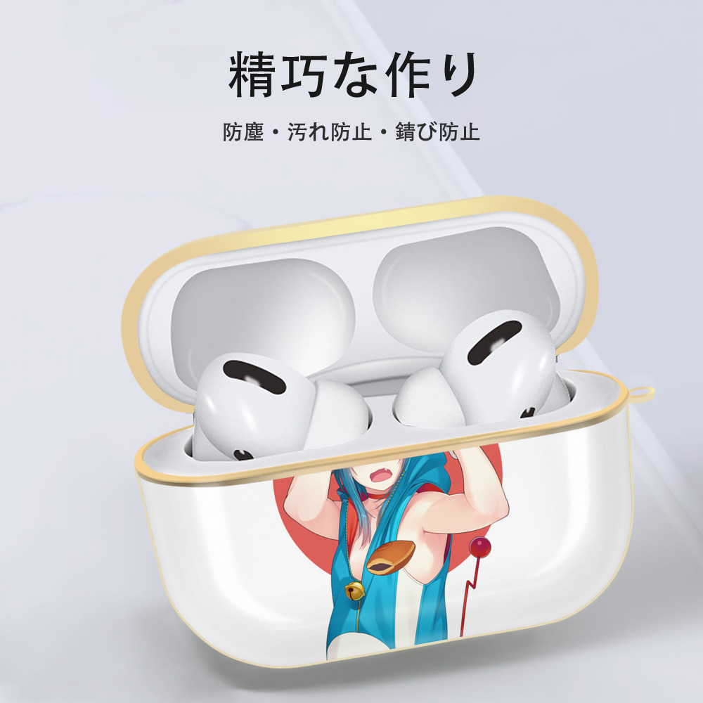 ドラえもん Doraemon 【AirPods Pro用】ハードシェル保護ケース｜耐衝撃・防指紋・カラビナ付き商品仕様