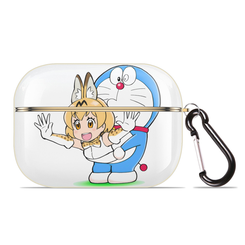 （画像用） ドラえもん Doraemon 【AirPods Pro用】ハードシェル保護ケース｜耐衝撃・防指紋・カラビナ付き商品仕様