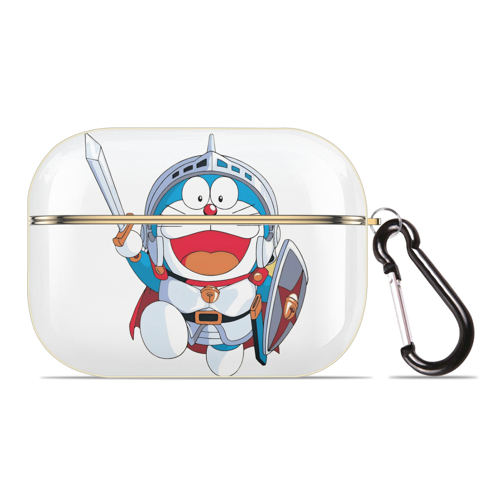 （画像用） ドラえもん Doraemon 【AirPods Pro用】ハードシェル保護ケース｜耐衝撃・防指紋・カラビナ付き商品仕様