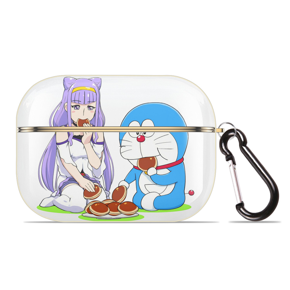 （画像用） ドラえもん Doraemon 【AirPods Pro用】ハードシェル保護ケース｜耐衝撃・防指紋・カラビナ付き商品仕様