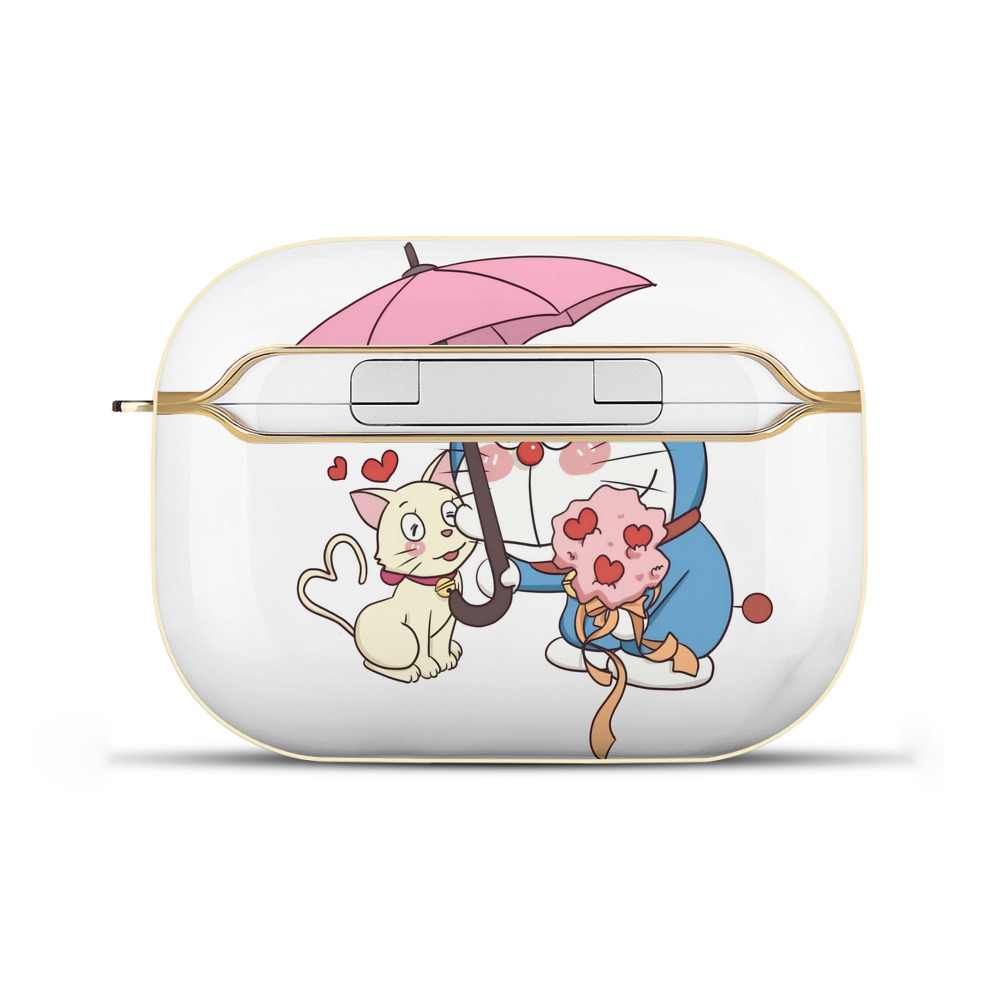 （画像用） ドラえもん Doraemon 【AirPods Pro用】ハードシェル保護ケース｜耐衝撃・防指紋・カラビナ付き商品仕様