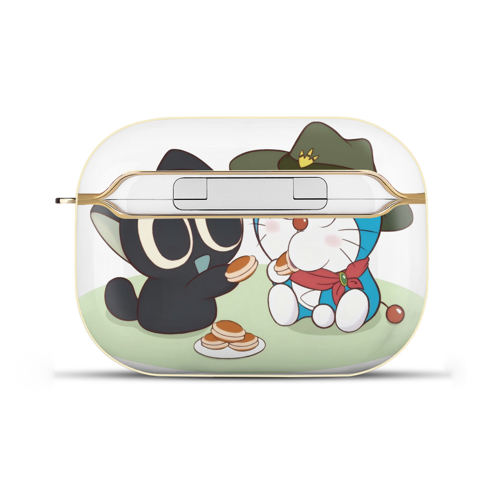 （画像用） ドラえもん Doraemon 【AirPods Pro用】ハードシェル保護ケース｜耐衝撃・防指紋・カラビナ付き商品仕様