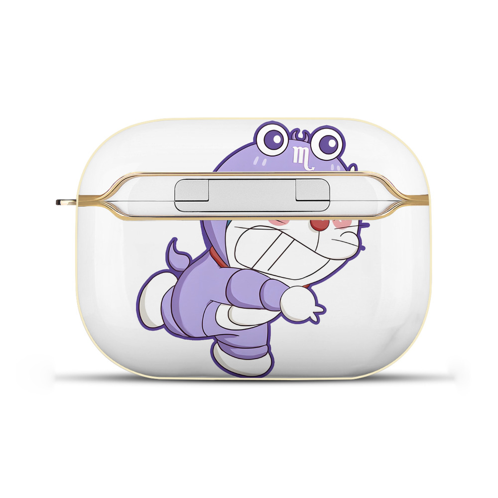 （画像用） ドラえもん Doraemon 【AirPods Pro用】ハードシェル保護ケース｜耐衝撃・防指紋・カラビナ付き商品仕様
