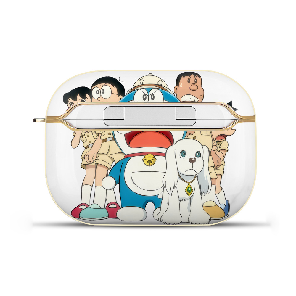 （画像用） ドラえもん Doraemon 【AirPods Pro用】ハードシェル保護ケース｜耐衝撃・防指紋・カラビナ付き商品仕様