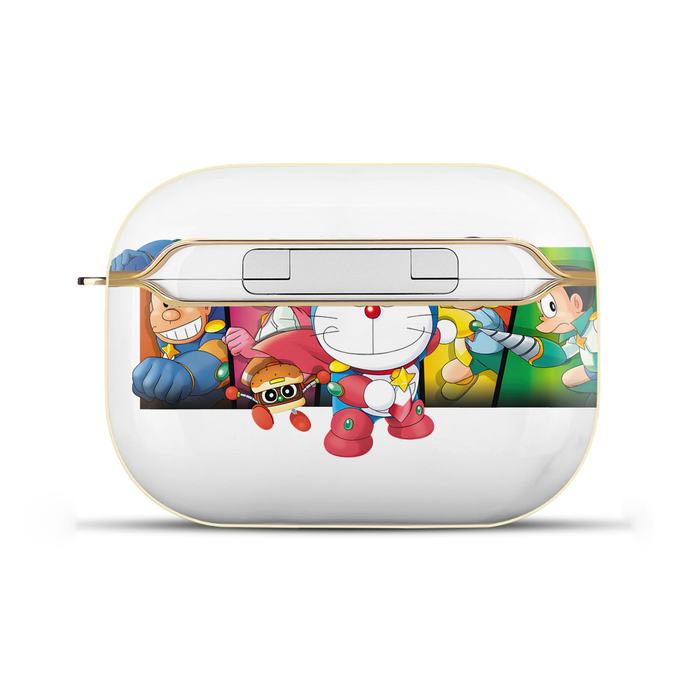 （画像用） ドラえもん Doraemon 【AirPods Pro用】ハードシェル保護ケース｜耐衝撃・防指紋・カラビナ付き商品仕様
