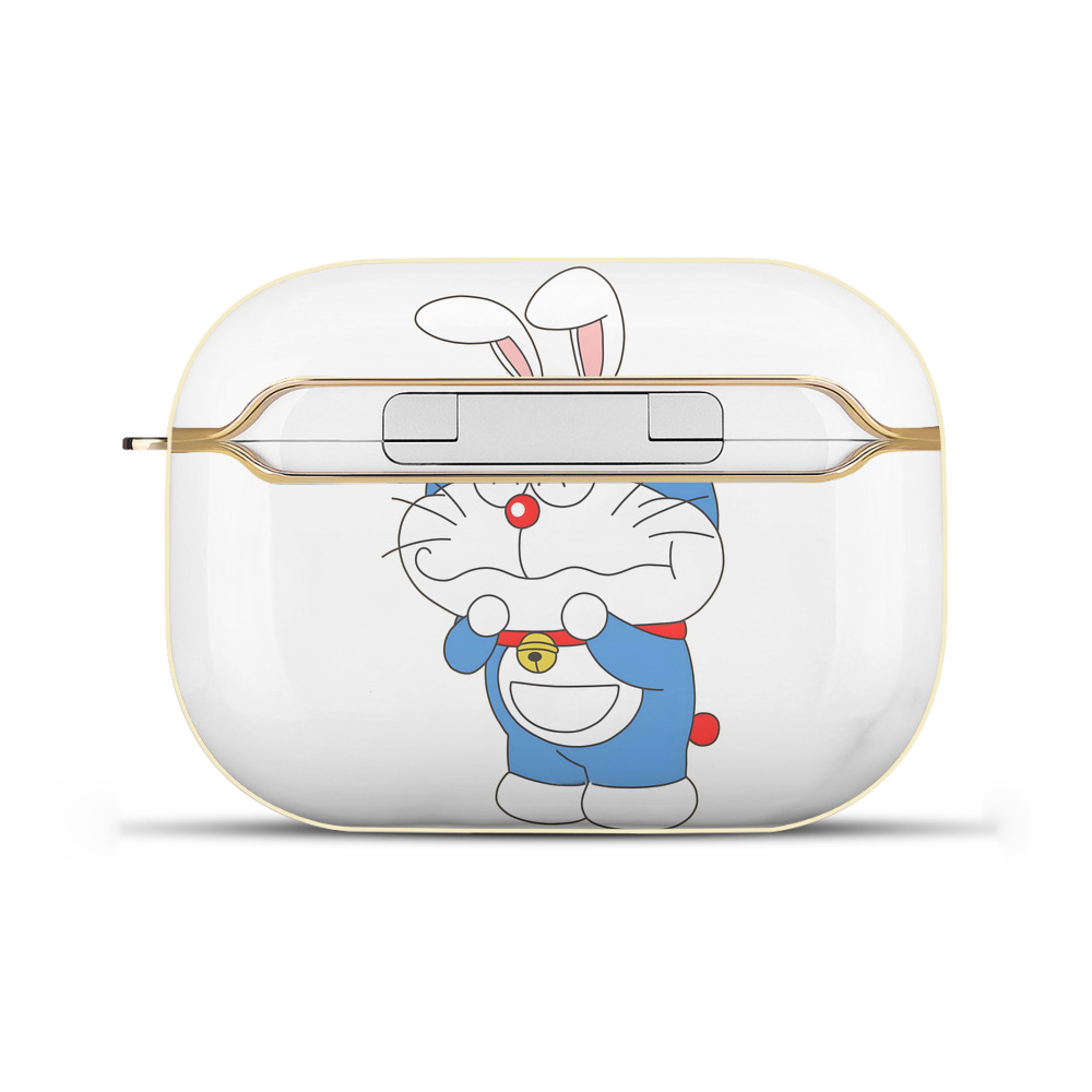 （画像用） ドラえもん Doraemon 【AirPods Pro用】ハードシェル保護ケース｜耐衝撃・防指紋・カラビナ付き商品仕様