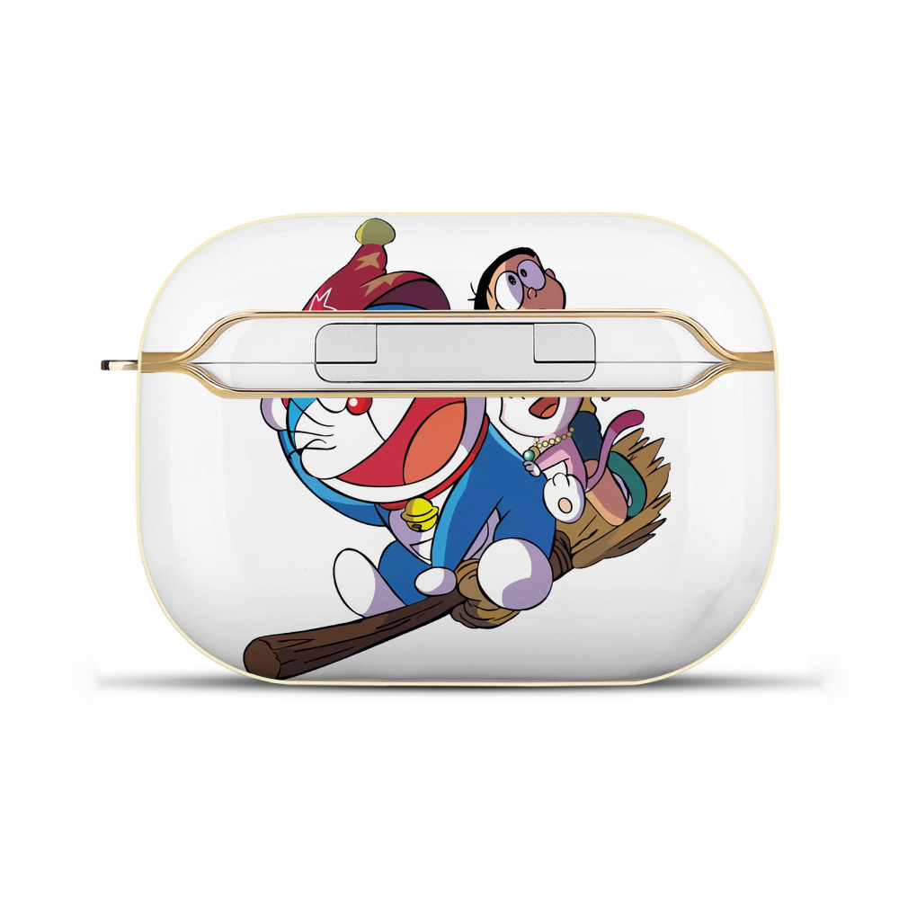 （画像用） ドラえもん Doraemon 【AirPods Pro用】ハードシェル保護ケース｜耐衝撃・防指紋・カラビナ付き商品仕様