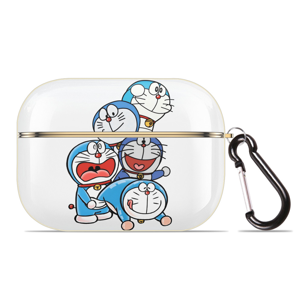 （画像用） ドラえもん Doraemon 【AirPods Pro用】ハードシェル保護ケース｜耐衝撃・防指紋・カラビナ付き商品仕様