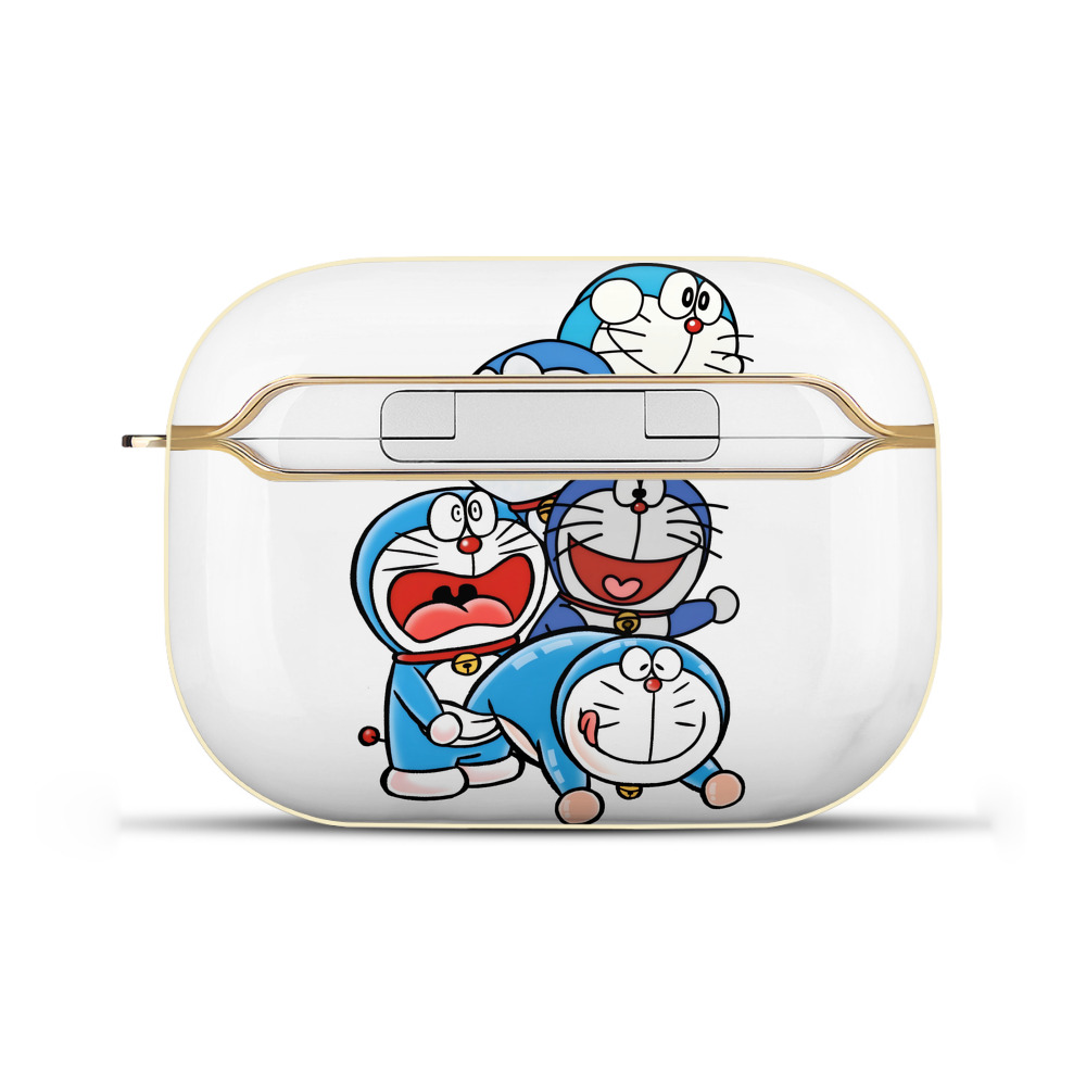 （画像用） ドラえもん Doraemon 【AirPods Pro用】ハードシェル保護ケース｜耐衝撃・防指紋・カラビナ付き商品仕様