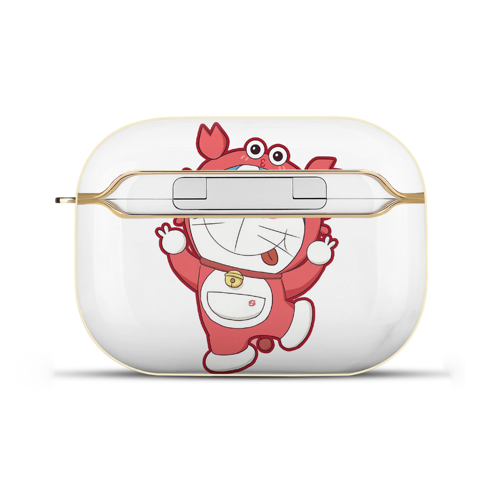 （画像用） ドラえもん Doraemon 【AirPods Pro用】ハードシェル保護ケース｜耐衝撃・防指紋・カラビナ付き商品仕様
