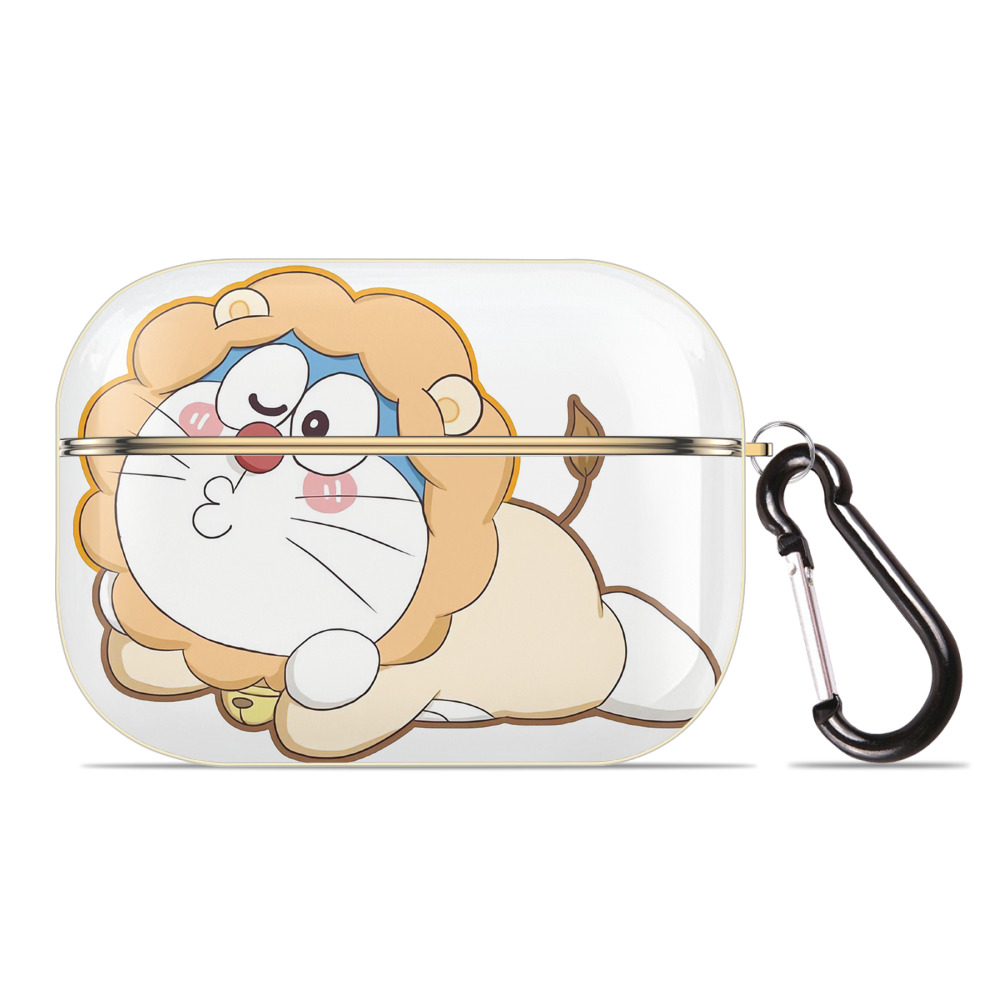 （画像用） ドラえもん Doraemon 【AirPods Pro用】ハードシェル保護ケース｜耐衝撃・防指紋・カラビナ付き商品仕様
