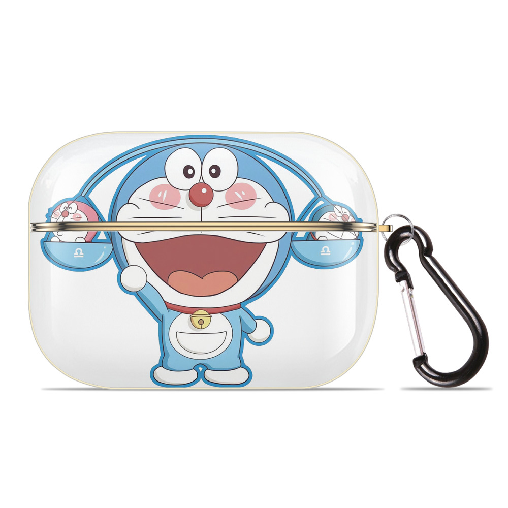 （画像用） ドラえもん Doraemon 【AirPods Pro用】ハードシェル保護ケース｜耐衝撃・防指紋・カラビナ付き商品仕様