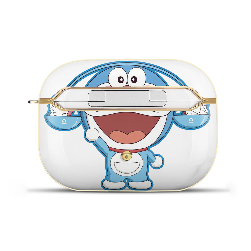 （画像用） ドラえもん Doraemon 【AirPods Pro用】ハードシェル保護ケース｜耐衝撃・防指紋・カラビナ付き商品仕様