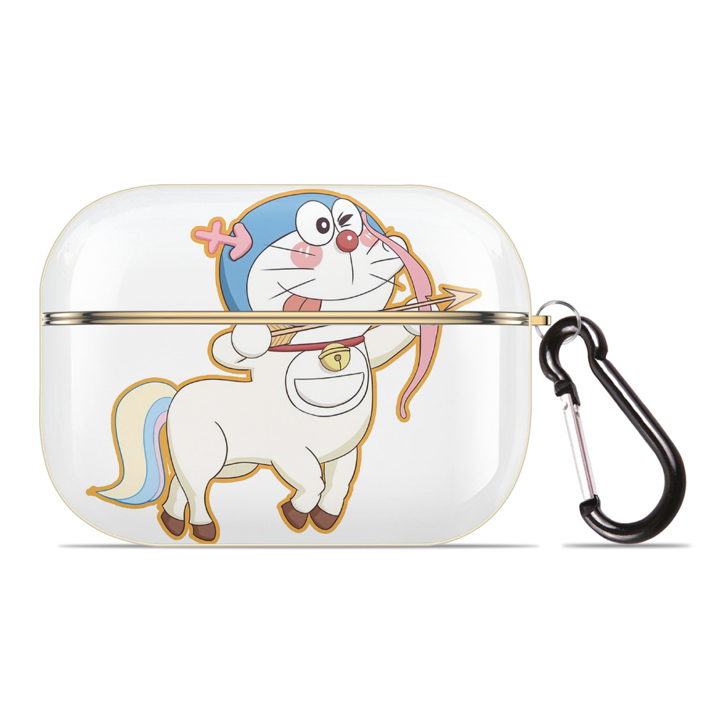 （画像用） ドラえもん Doraemon 【AirPods Pro用】ハードシェル保護ケース｜耐衝撃・防指紋・カラビナ付き商品仕様