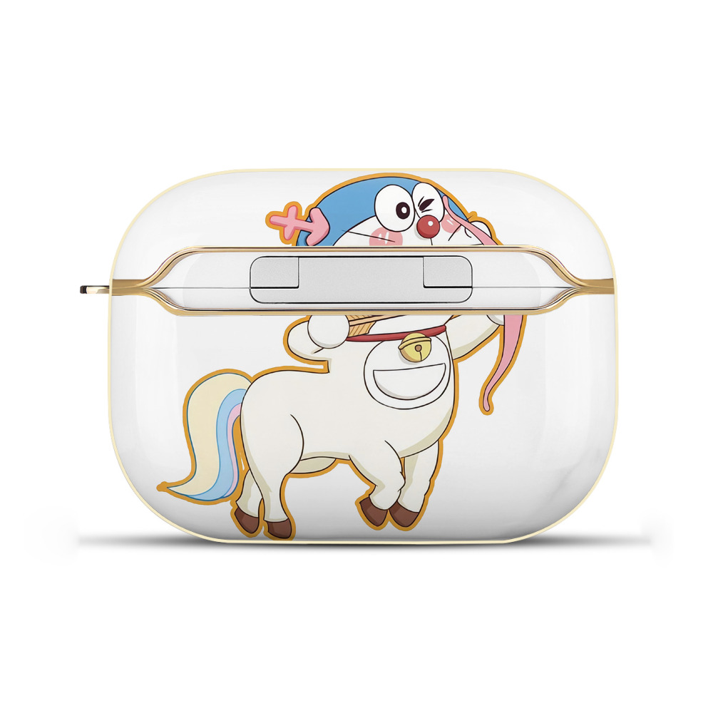 （画像用） ドラえもん Doraemon 【AirPods Pro用】ハードシェル保護ケース｜耐衝撃・防指紋・カラビナ付き商品仕様