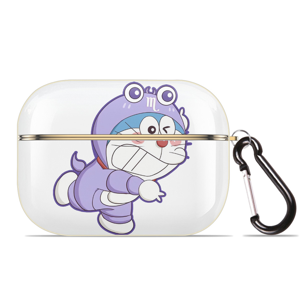 （画像用） ドラえもん Doraemon 【AirPods Pro用】ハードシェル保護ケース｜耐衝撃・防指紋・カラビナ付き商品仕様