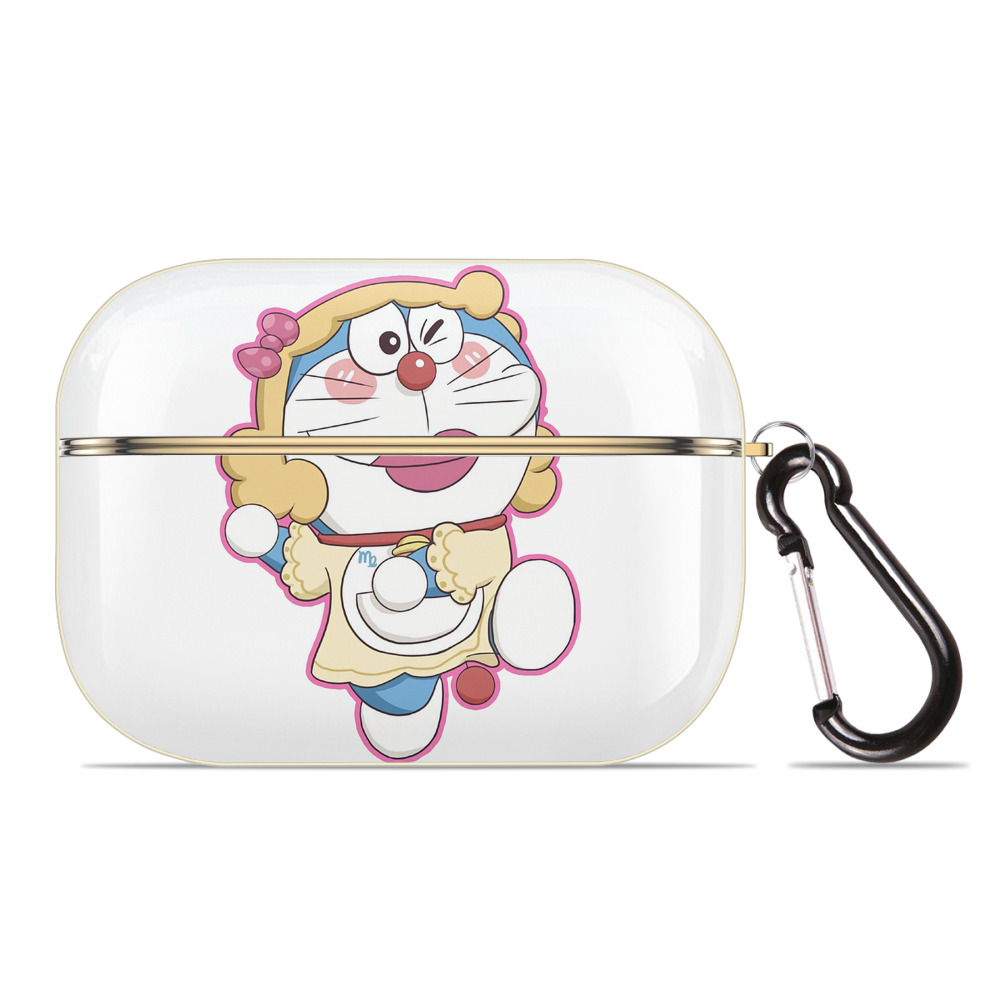 （画像用） ドラえもん Doraemon 【AirPods Pro用】ハードシェル保護ケース｜耐衝撃・防指紋・カラビナ付き商品仕様