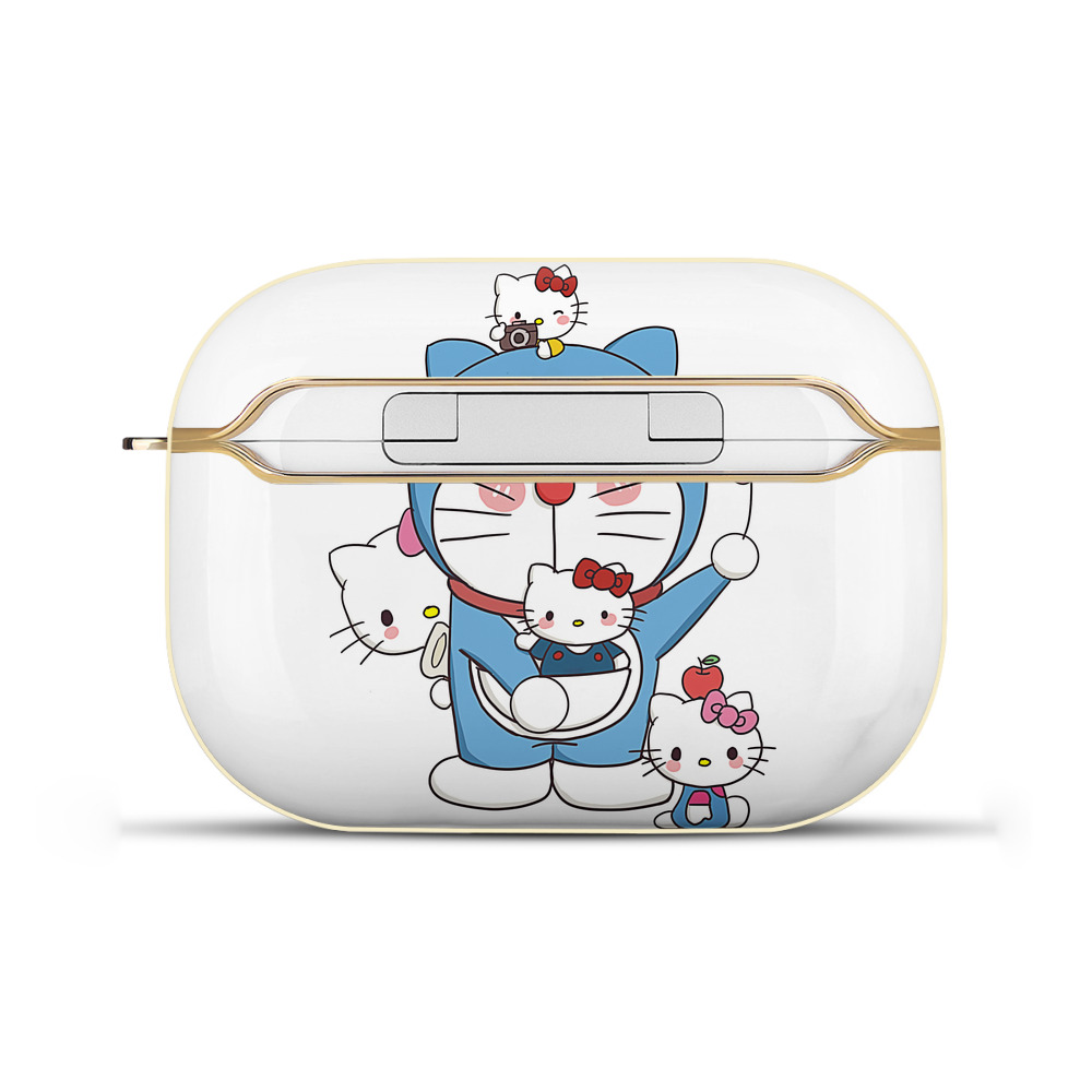 （画像用） ドラえもん Doraemon 【AirPods Pro用】ハードシェル保護ケース｜耐衝撃・防指紋・カラビナ付き商品仕様