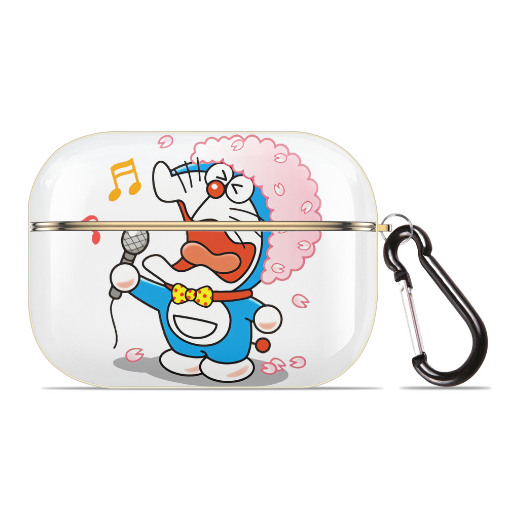 （画像用） ドラえもん Doraemon 【AirPods Pro用】ハードシェル保護ケース｜耐衝撃・防指紋・カラビナ付き商品仕様