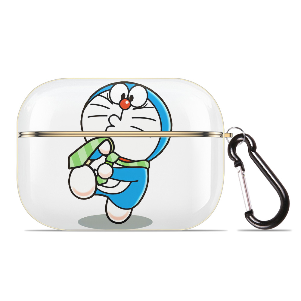 （画像用） ドラえもん Doraemon 【AirPods Pro用】ハードシェル保護ケース｜耐衝撃・防指紋・カラビナ付き商品仕様