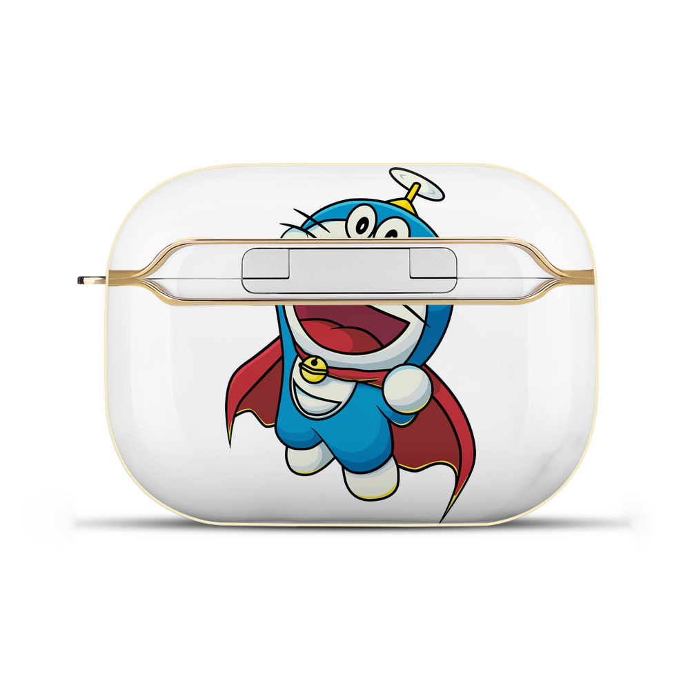（画像用） ドラえもん Doraemon 【AirPods Pro用】ハードシェル保護ケース｜耐衝撃・防指紋・カラビナ付き商品仕様