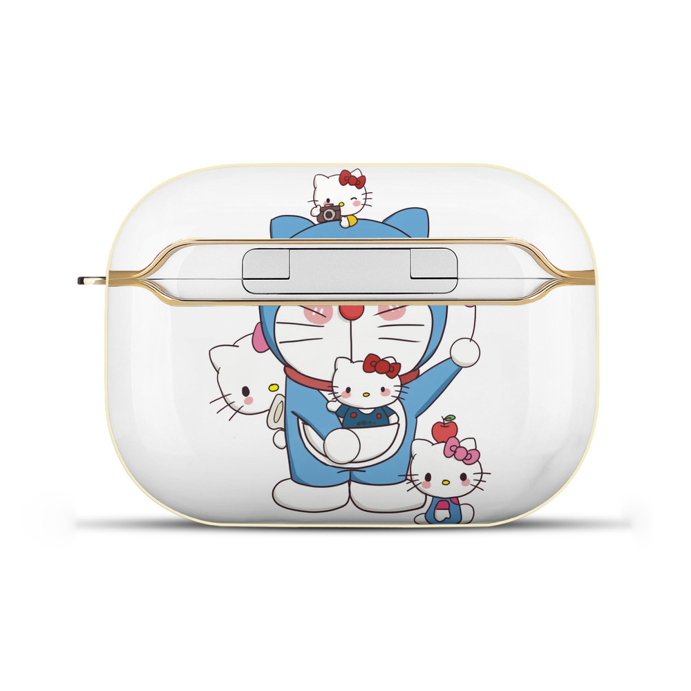 （画像用） ドラえもん Doraemon 【AirPods Pro用】ハードシェル保護ケース｜耐衝撃・防指紋・カラビナ付き商品仕様