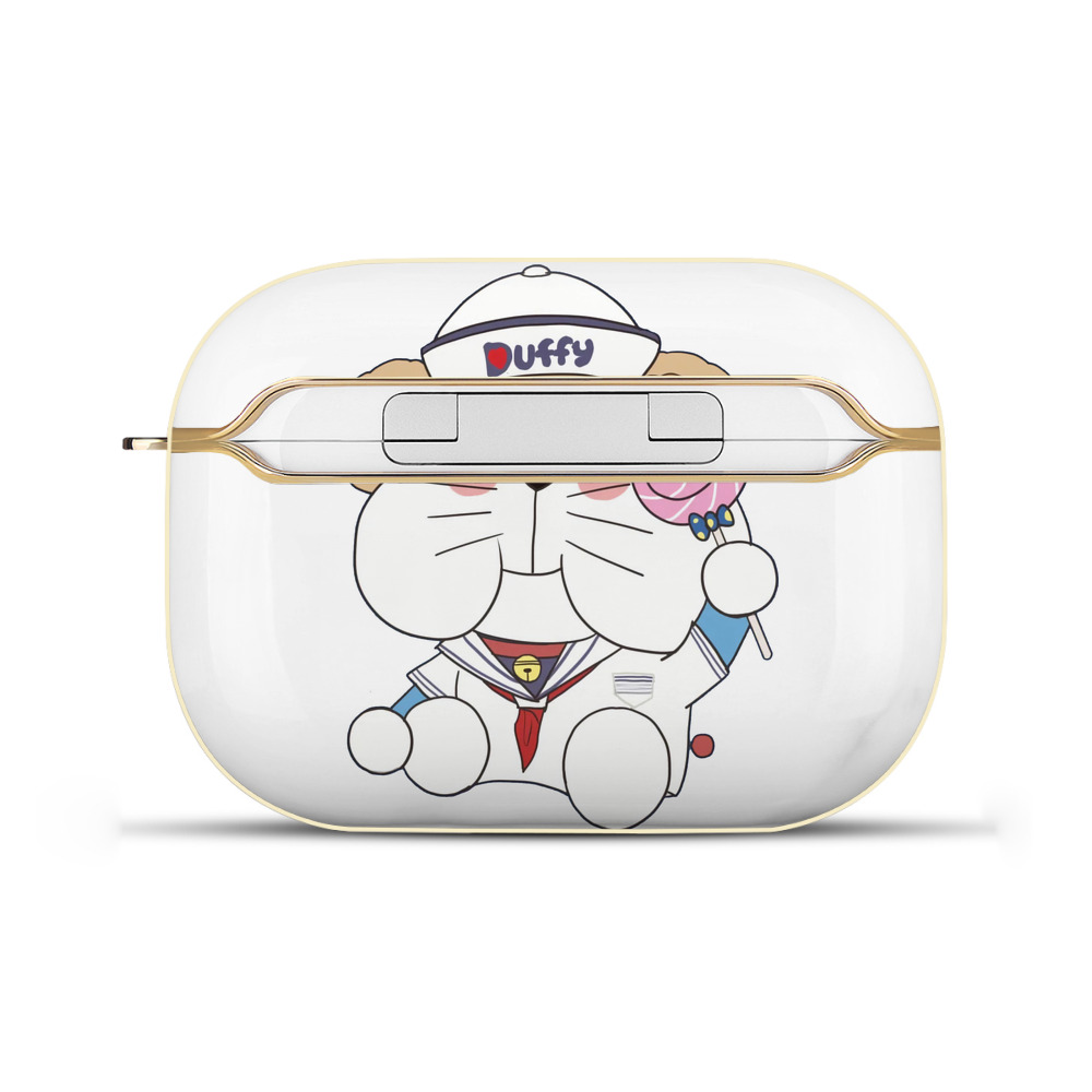 （画像用） ドラえもん Doraemon 【AirPods Pro用】ハードシェル保護ケース｜耐衝撃・防指紋・カラビナ付き商品仕様