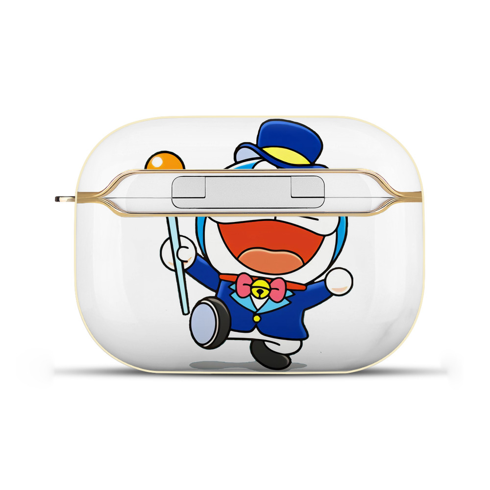 （画像用） ドラえもん Doraemon 【AirPods Pro用】ハードシェル保護ケース｜耐衝撃・防指紋・カラビナ付き商品仕様
