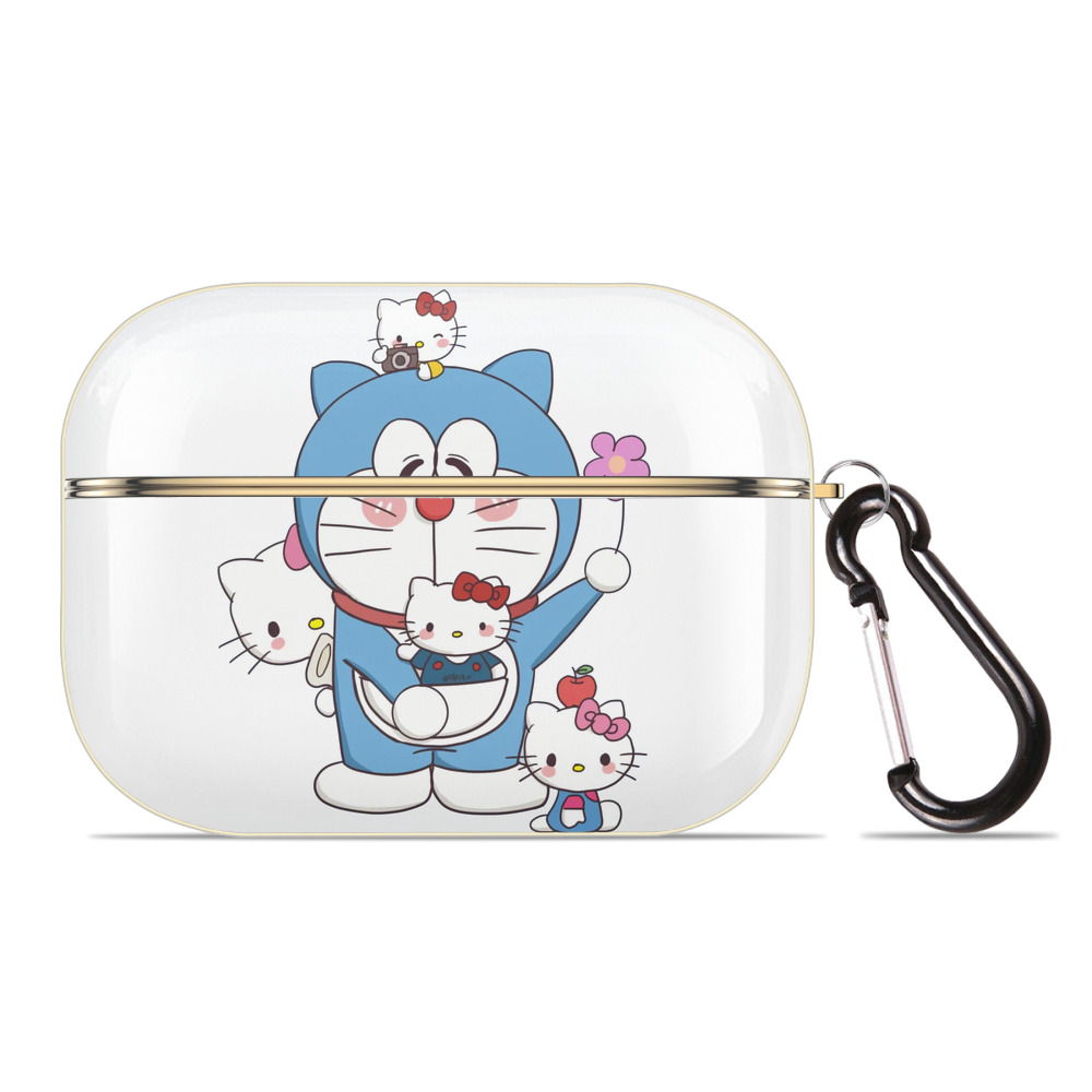 （画像用） ドラえもん Doraemon 【AirPods Pro用】ハードシェル保護ケース｜耐衝撃・防指紋・カラビナ付き商品仕様