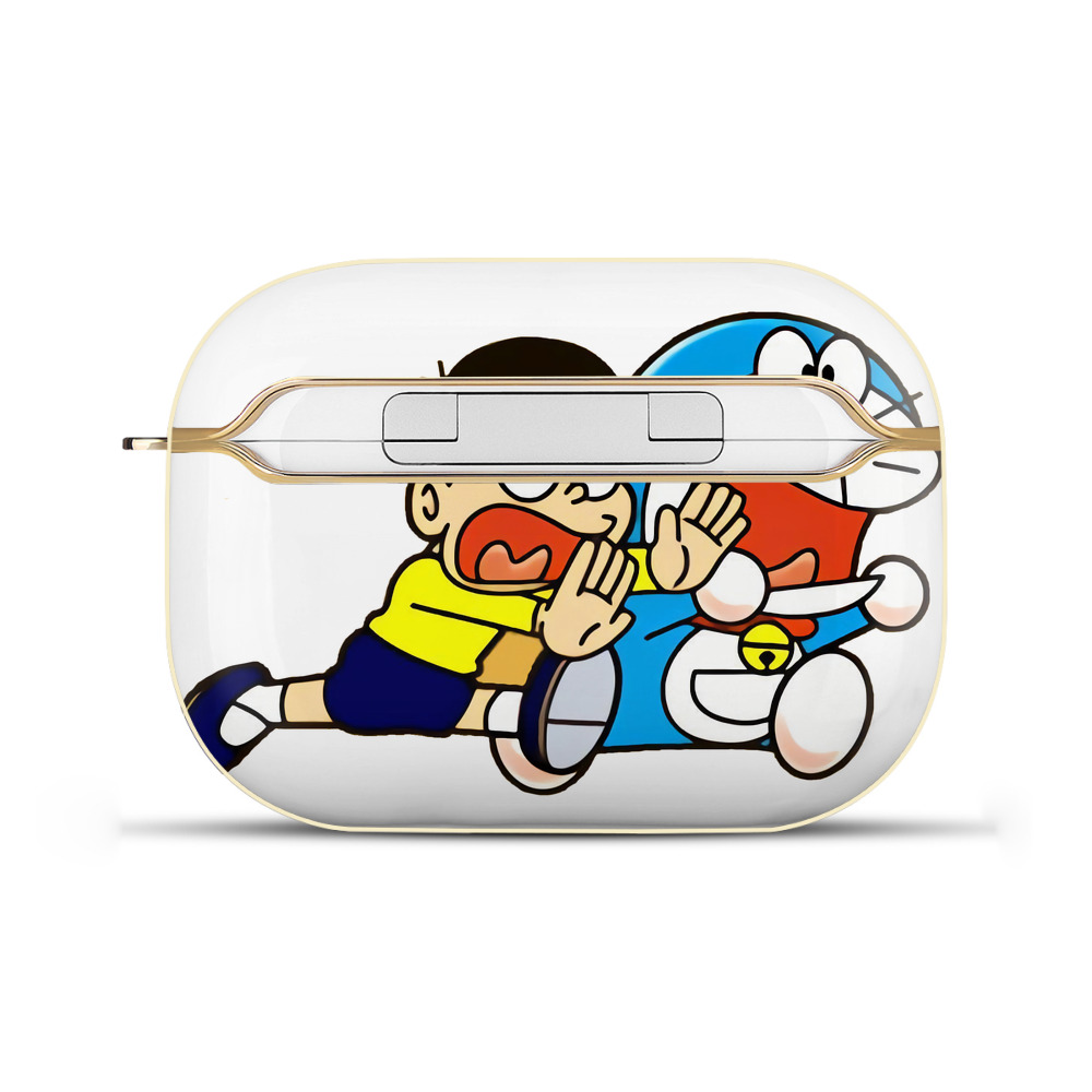 （画像用） ドラえもん Doraemon 【AirPods Pro用】ハードシェル保護ケース｜耐衝撃・防指紋・カラビナ付き商品仕様