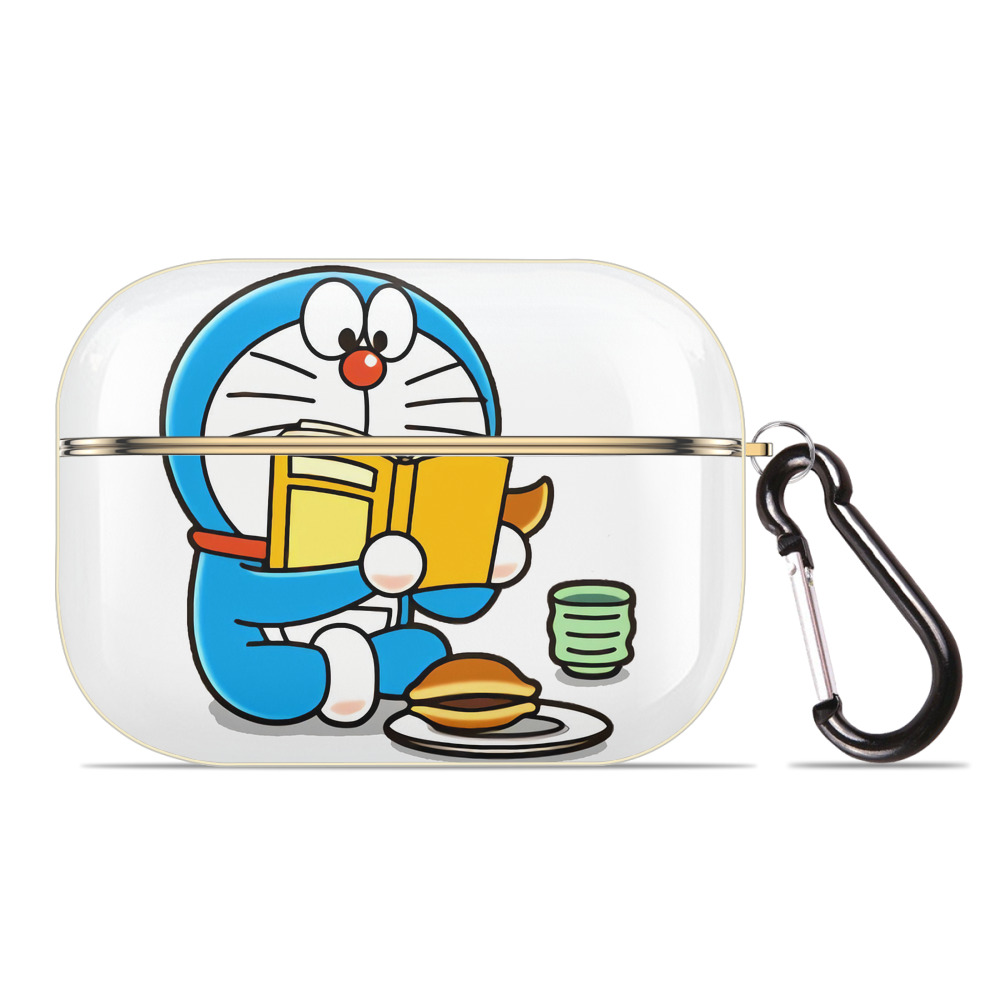 （画像用） ドラえもん Doraemon 【AirPods Pro用】ハードシェル保護ケース｜耐衝撃・防指紋・カラビナ付き商品仕様