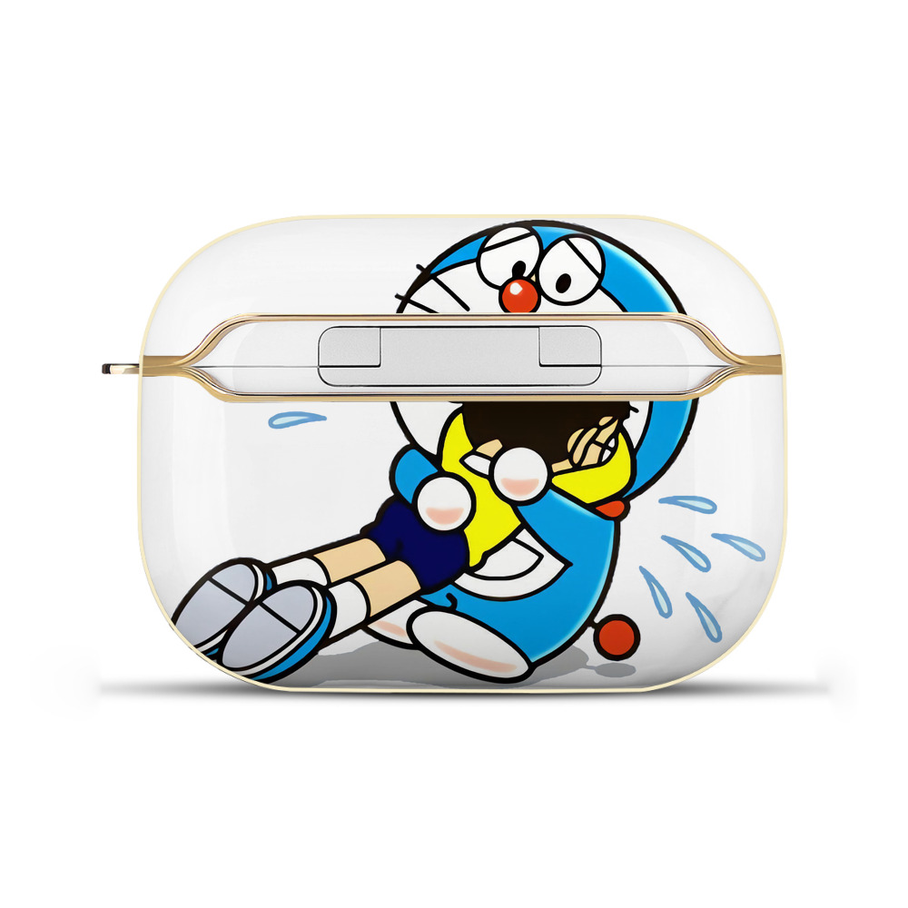 （画像用） ドラえもん Doraemon 【AirPods Pro用】ハードシェル保護ケース｜耐衝撃・防指紋・カラビナ付き商品仕様