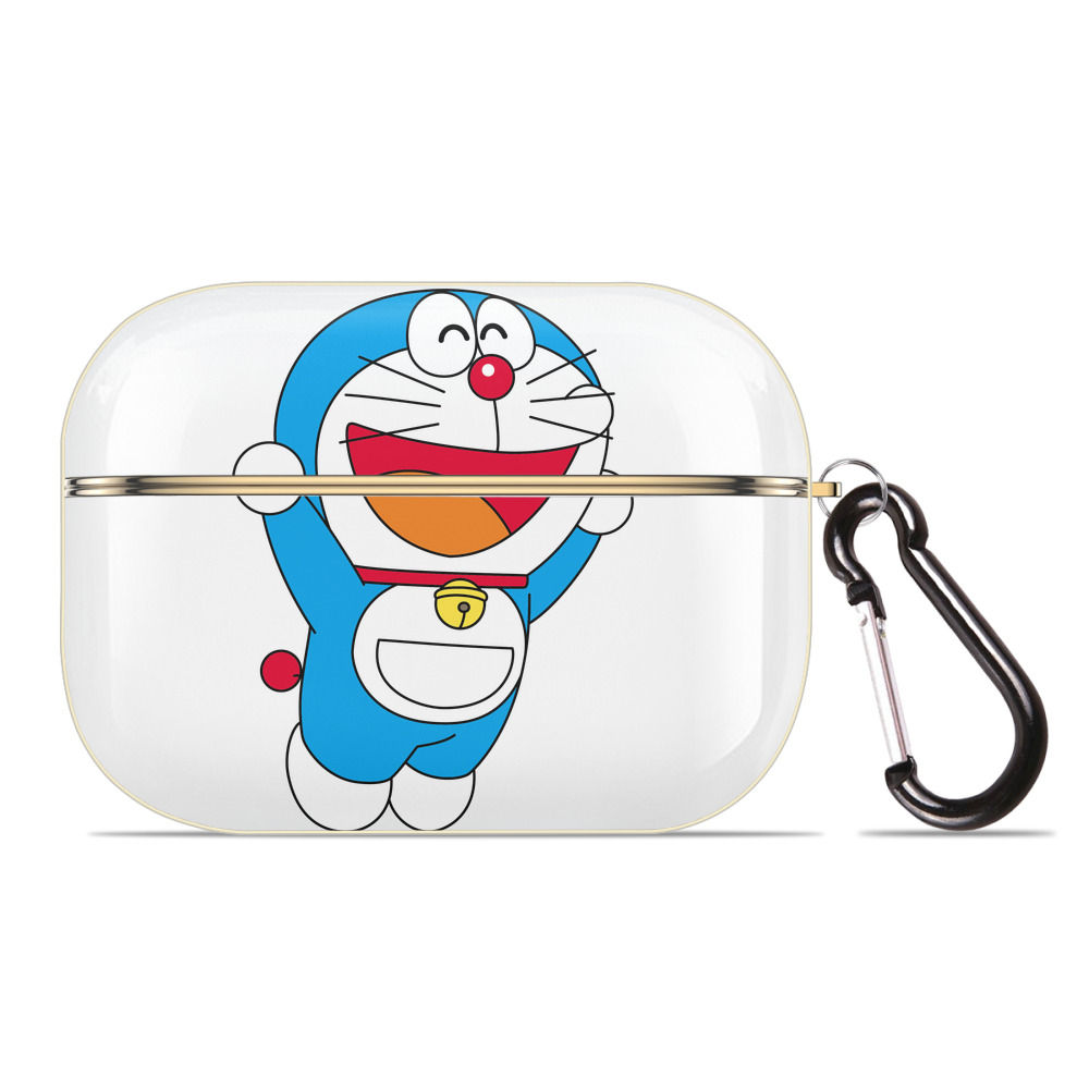 （画像用） ドラえもん Doraemon 【AirPods Pro用】ハードシェル保護ケース｜耐衝撃・防指紋・カラビナ付き商品仕様