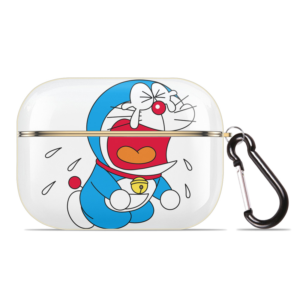 （画像用） ドラえもん Doraemon 【AirPods Pro用】ハードシェル保護ケース｜耐衝撃・防指紋・カラビナ付き商品仕様
