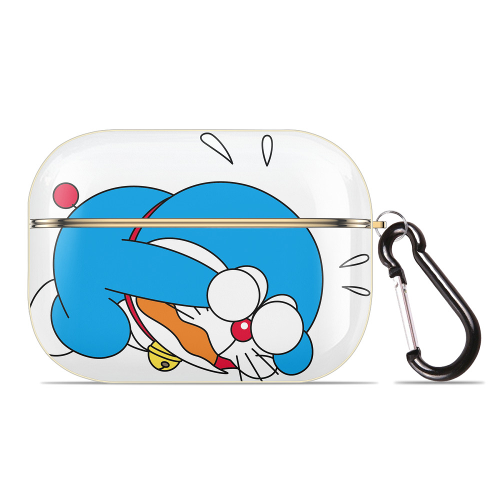 （画像用） ドラえもん Doraemon 【AirPods Pro用】ハードシェル保護ケース｜耐衝撃・防指紋・カラビナ付き商品仕様